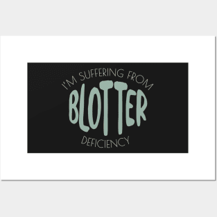 Funny BINGo Pun Blotter Deficiency Posters and Art